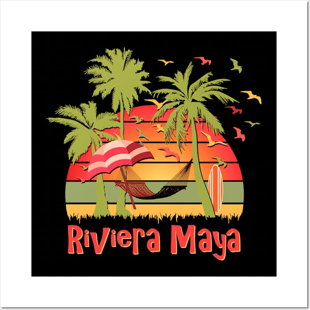 Riviera Maya Wall Art by Nerd_art